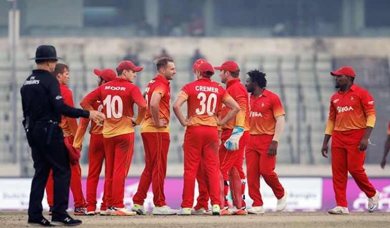 Lankan Lion’s collapse against Zimbabwe, Zimbabwe won the game by 12 runs