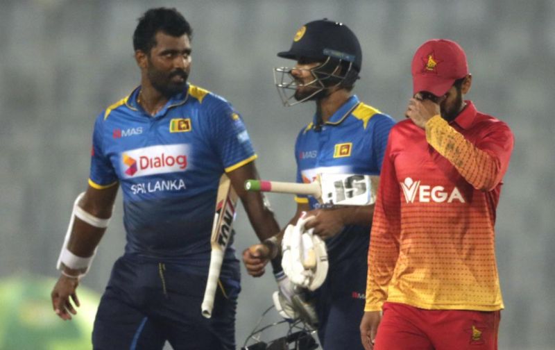 First victory for Sri Lanka in the triangular series and 2018