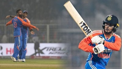 India starts on a winning note in 1st T20, thrashes England at Eden, Abhishek & Varun dominate match