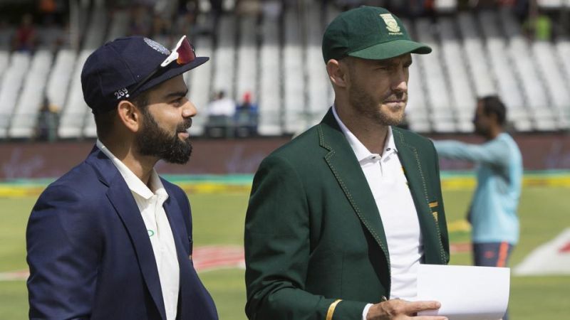 India won the toss and elected to bat first: India versus South Africa Third Test