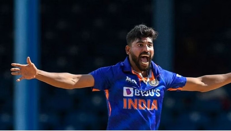 Mohammed Siraj rises to the top spot among ODI bowlers