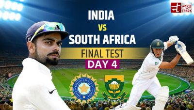 South Africa 17 for 1 wicket down, Virat smells the victory at day 4: India vs South Africa Third Test