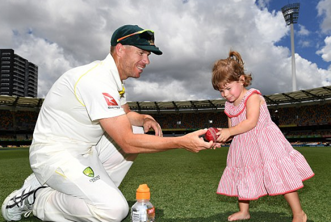 Watch: David Warner little princess adorable dance