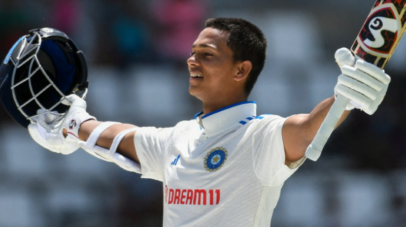 Sensational Debut: Yashasvi Jaiswal Smashes ton in Dominica Test