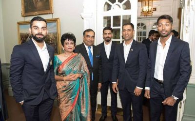 Indian High Commission in London hosted reception for Team India