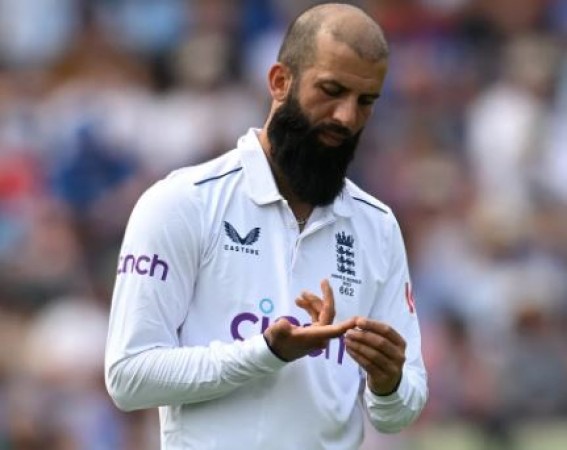 Moeen fined 25% match fee for using drying agent on field: Ashes