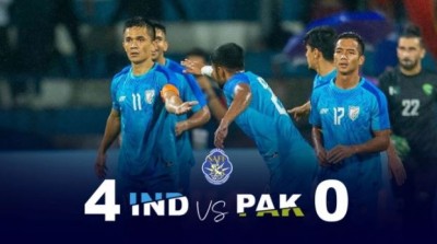 NAFF Championship: India Beats Pakistan by 4-0