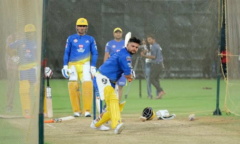 Raina Reveals Why Dhoni Was the Hardest Bowler He Faced in Nets