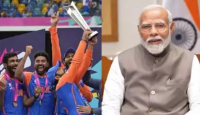 PM Modi Congratulates Indian Cricket Team on T20 World Cup Victory