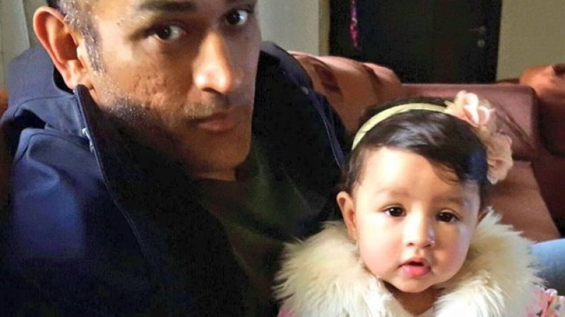 Watch: MS Dhoni shares adorable video
