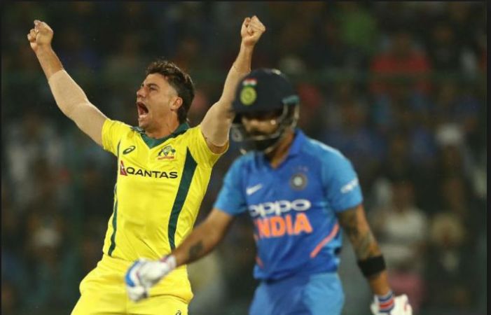 Australia sealed the five-match ODI series against India by defeating them by 35 runs