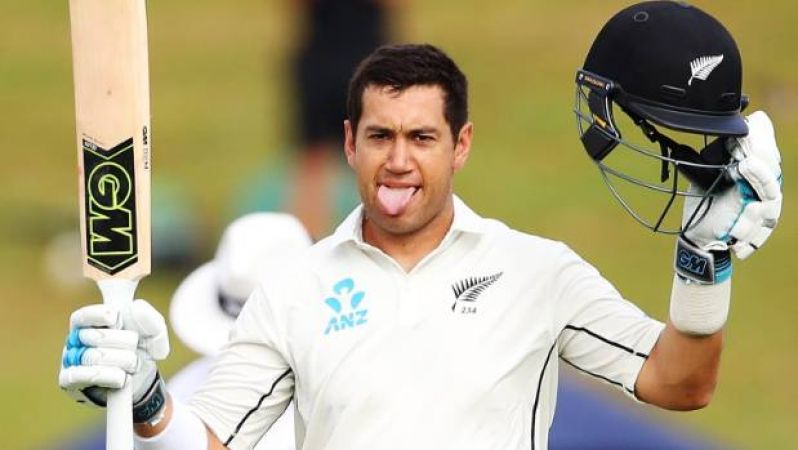 Ross Taylor fits for the first D/N test in Auckland against England