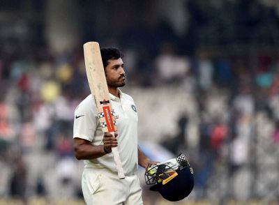 Karun Nair walked out of the field very soon