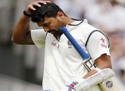 India vs Australia: Murali Vijay left the stadium with 11 runs