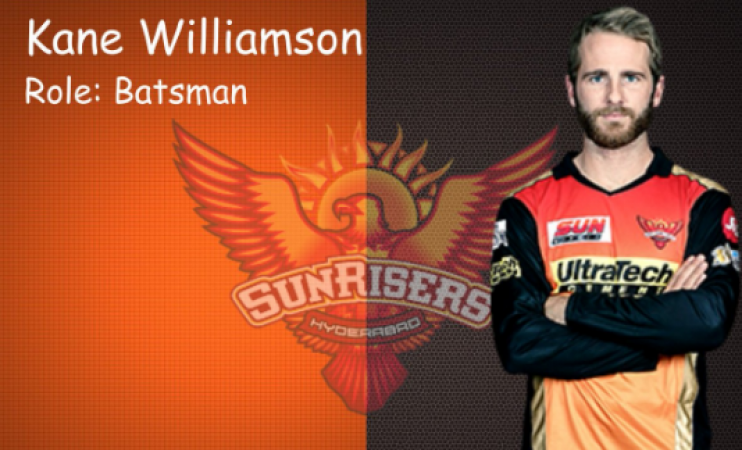 IPL 2018: Kane Williamson will lead the Orange army