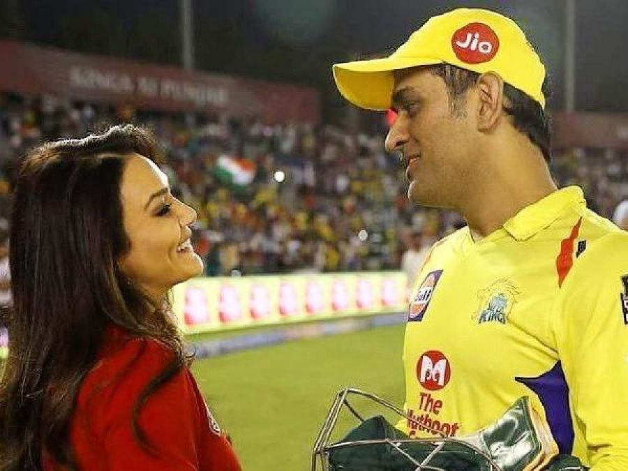 Preity Zinta reveals what she told MS Dhoni after CSK vs KXIP match