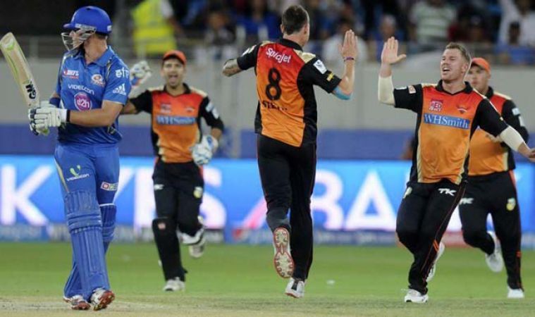 Match today between Mumbai Indians and Sunrisers Hyderabad at latter's Home Ground