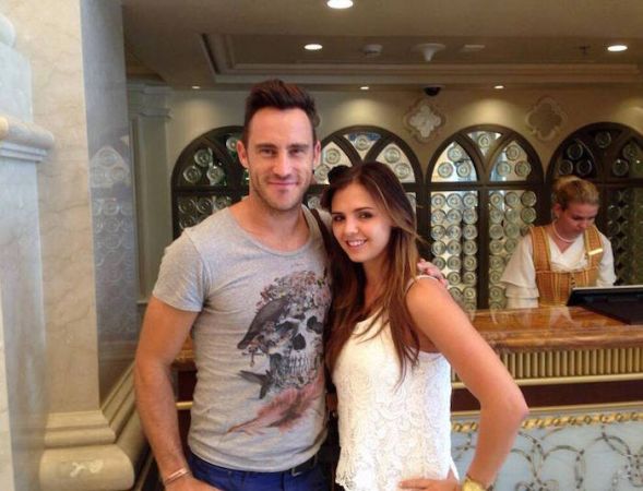 South African cricketer Du Plessis expecting his first child with wife Imari