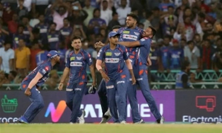 IPL: Mohsin's final over display and Stoinis' unbeaten 89 keep LSG in the playoff hunt