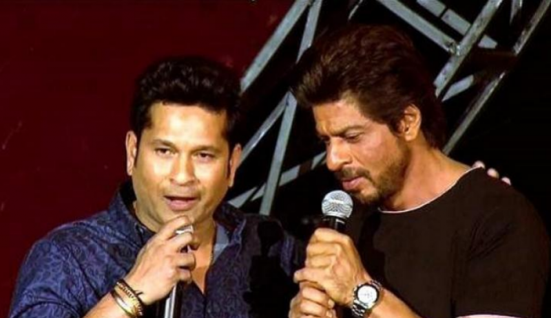 ‘Master Blaster’ Sachin wish SRK on his 52nd Birthday.