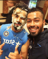 Birthday Cake Face smash on Virat Kohli, Revenge complete.