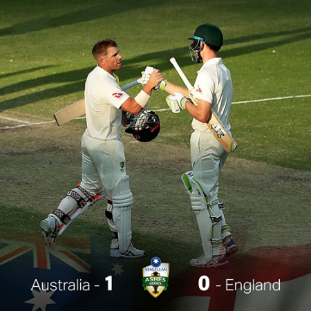 Australia trash England by 10 wickets in the first test