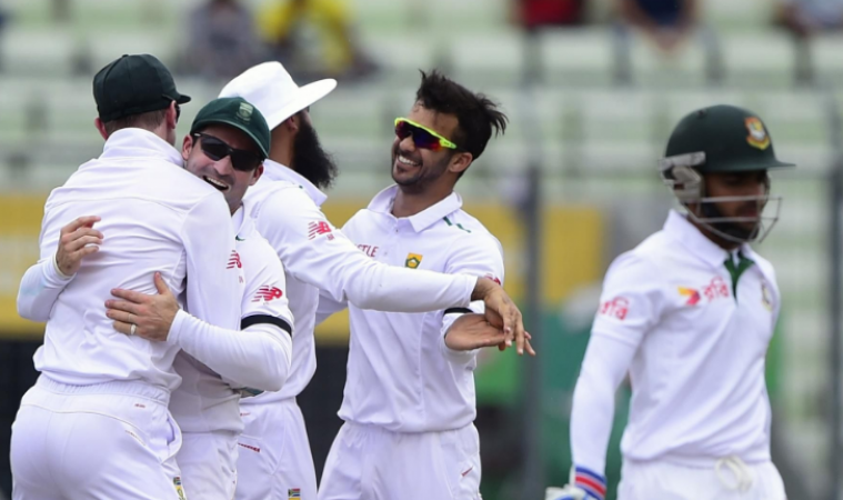 South Africa set target of 424 runs against visitor as Bangladesh lose 3 wicket