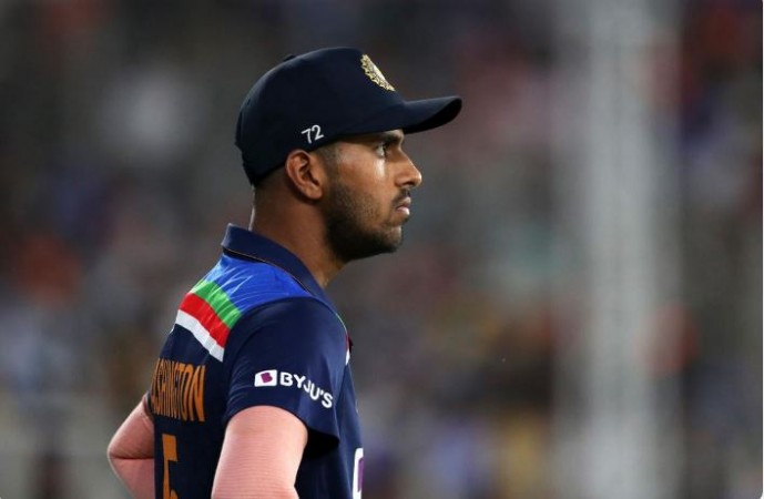 Sundar replaces injured Deepak Chahar in India’s ODI squad for SA series