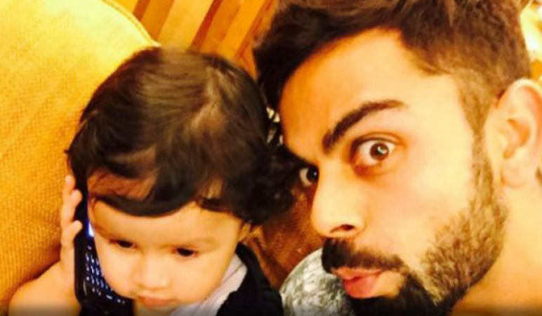 Virat have spent some good time with MS Dhoni’s daughter, Ziva