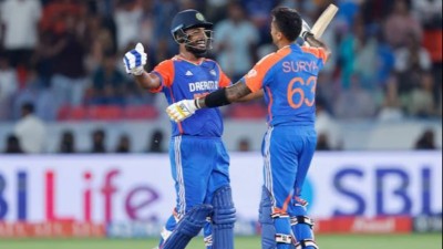 India Sets Record High T20 Score in 3-0 Series Win Against Bangladesh in Hyderabad