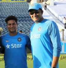 Suresh Raina comments on Leg-spinner Kuldeep Yadav “Anil passed his legacy onto him