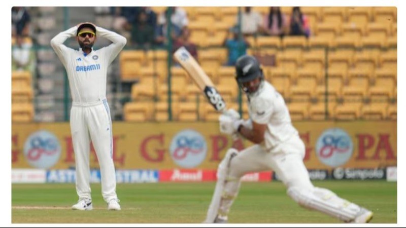 India Suffers Eight-Wicket Defeat to New Zealand in First Test