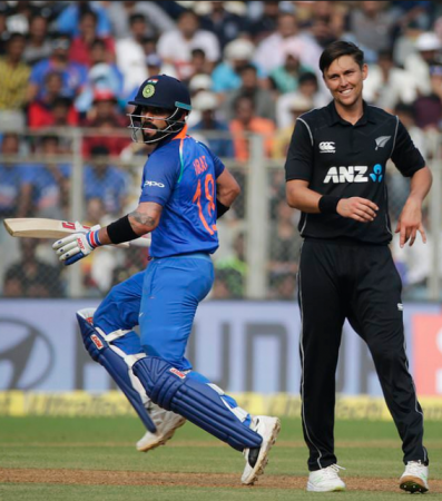Kohli 31st ODI Century can’t help India to win against Black Caps.