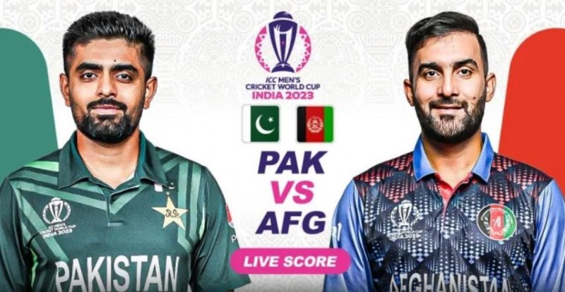 LIVE: Pakistan vs Afghanistan – Showdown at ICC Cricket World Cup 2023