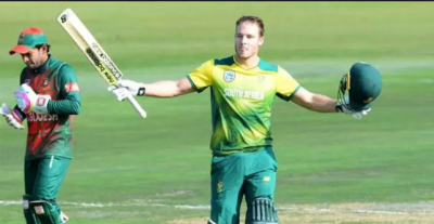 David Miller hit the fastest century in T-20I’s for Proteas as they beat Bangladesh by a huge margin.