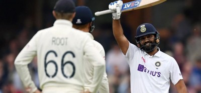 ICC reacts after Rohit Sharma's maiden away Test hundred, See post