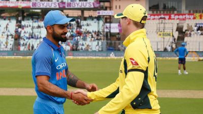 Fourth ODI~ Australia wins the toss against India