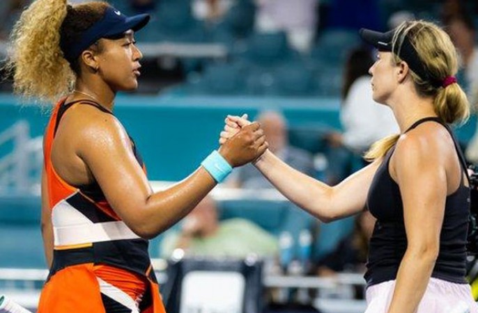 Naomi reached semi-finals after defeating Daniel Collins