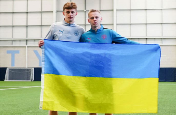 Ukrainian footballers can take training with Manchester City