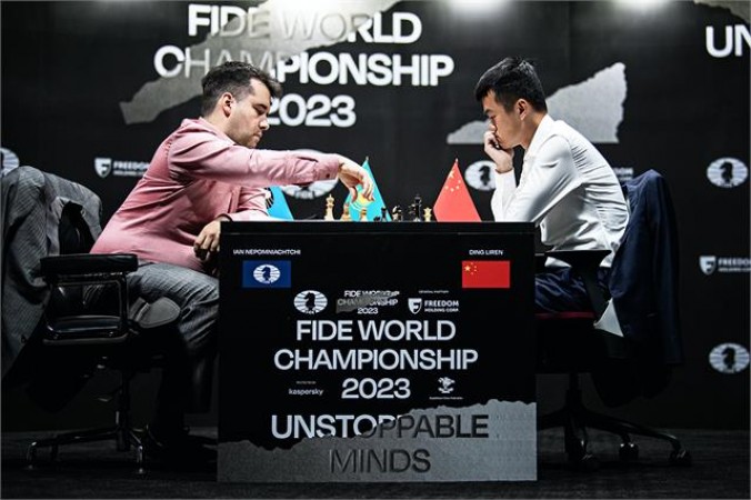विश्व शतरंज चैंपियनशिप: राउंड 1 में बढ़त से चूके नेपोमनिशी