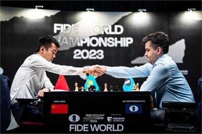 विश्व शतरंज चैंपियनशिप के राउंड 2 में डिंग को हराकर नेपोमनिशी ने अपने नाम की बढ़त