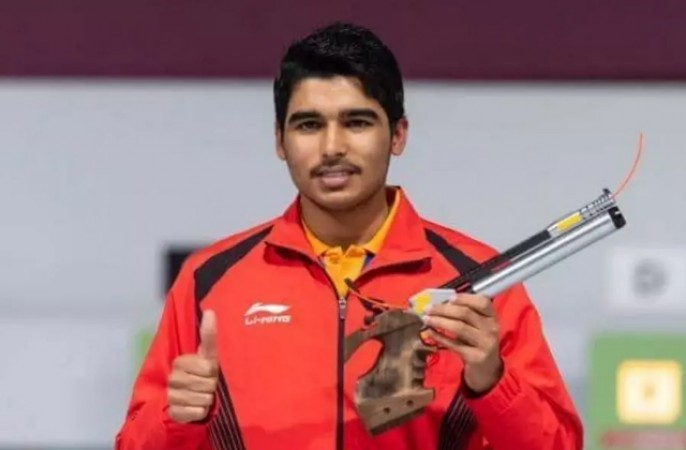 Saurabh Chaudhary won 3 gold in National Shooting Trials