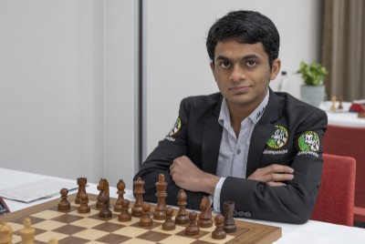Nihal Sarin made it to the quarterfinals in the junior speed chess