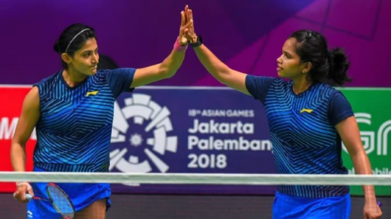 Sikki Reddy and Ashwini pair out of badminton game in Uber Cup