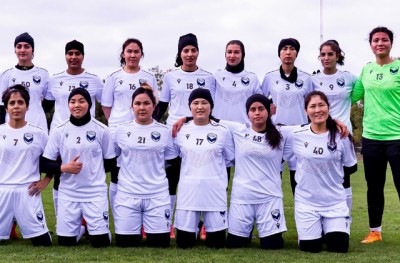 Afghan women's team played football match for the first time in Australia