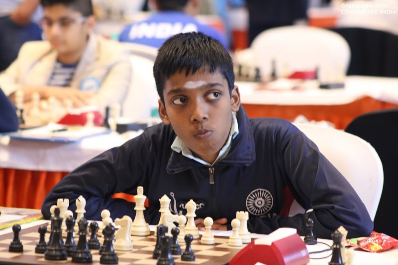 Oslo E-Sports Cup Chess Praggnanandha continues to shine, top position