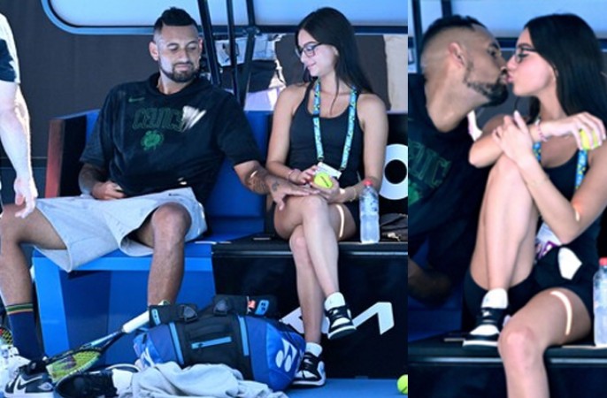 Controversial tennis player Nick Kyrgios engaged with girlfriend