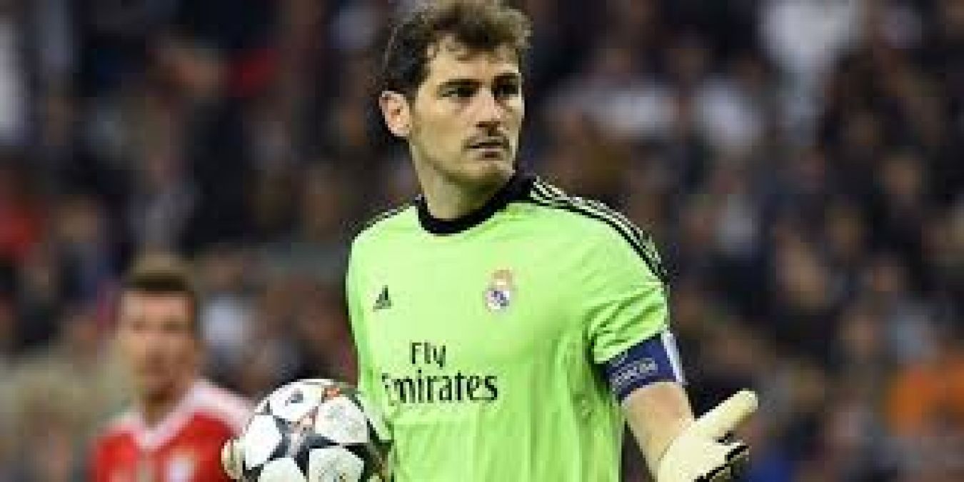 Spanish professional footballer Iker Casillas announced his retirement