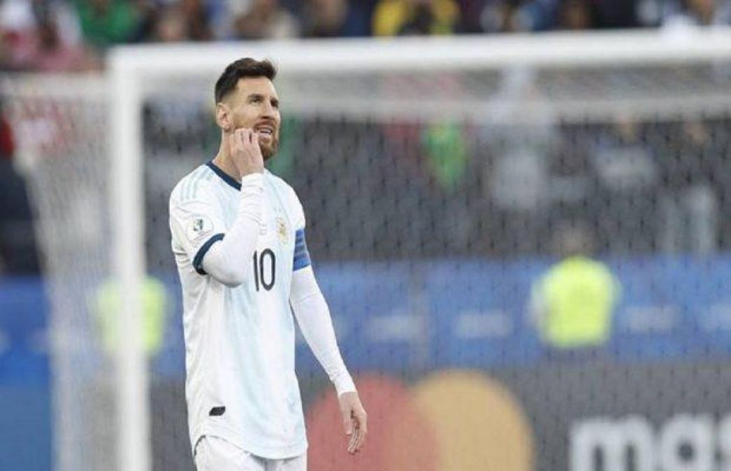 Star footballer Lionel Messi banned for three months after 'corruption' outburst