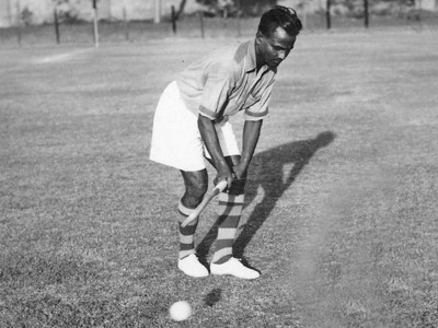 Major Dhyan Chand wanted to play hockey, but events turned with as wrestler